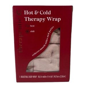 New Therapeutic Adjustable Hot & Cold Therapy Body Wrap Pain Relief Microwavable